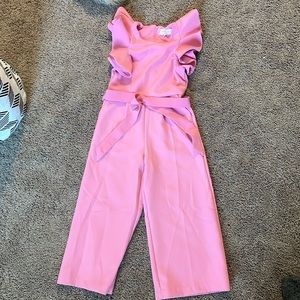 Girls Hot Pink Jumper